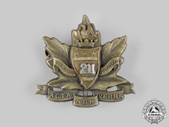 Canada, Cef. A 211Th Infantry Battalion "Alberta Americans" Officer's Cap Badge, C.1916