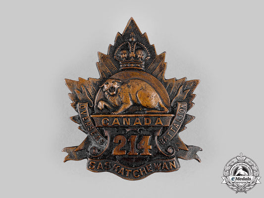 canada,_cef._a214_th_infantry_battalion"_saskatchewan_battalion"_cap_badge,_by_dingwall,_c.1916_m19_20140_1
