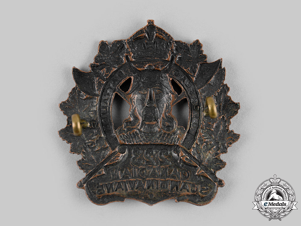 canada,_cef._a223_rd_infantry_battalion"_canadian_scandinavians"_cap_badge,_c.1916_m19_20174