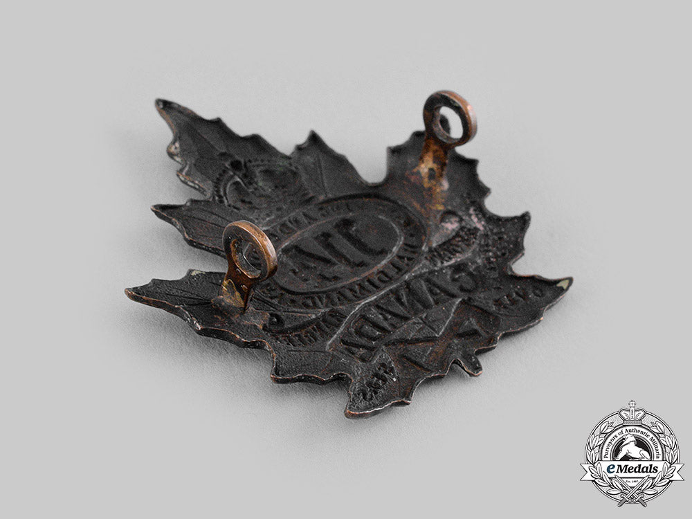 canada,_cef._a114_th_infantry_battalion"_brock's_rangers"_cap_badge,_by_p.w.ellis,_c.1916_m19_20200