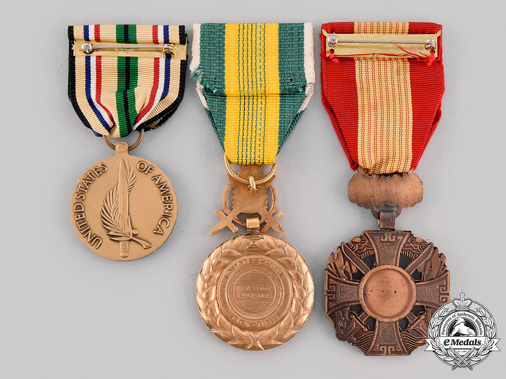 united_states,_vietnam(_republic,_south_vietnam)._lot_of_three_awards_m19_22352