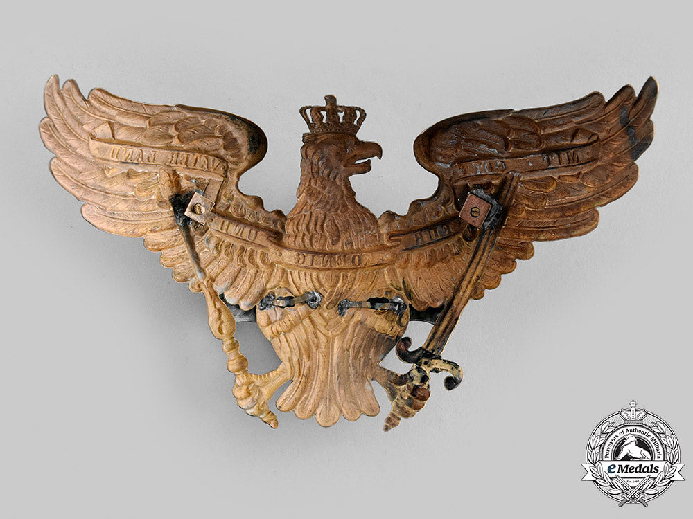 prussia,_kingdom._a_ii_east_prussia,_regiment_no.7_king_wilhelm_i_grenadier_regiment_officer's_pickelhaube_plate,_c.1900_m19_22482_1_1