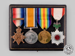 United Kingdom. The Awards Of 2Nd Lieutenant Robert Millington Synge, Coldstream Guards