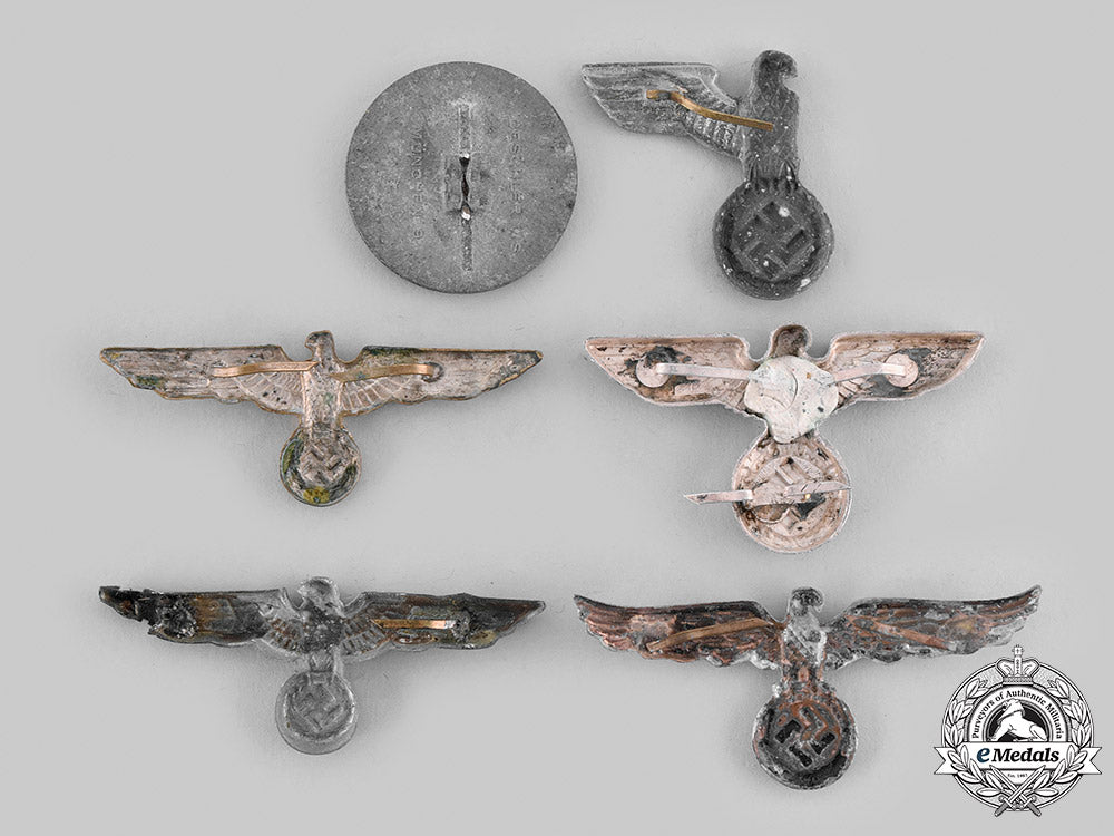 germany,_third_reich._a_lot_of_cap_insignia_m19_23614