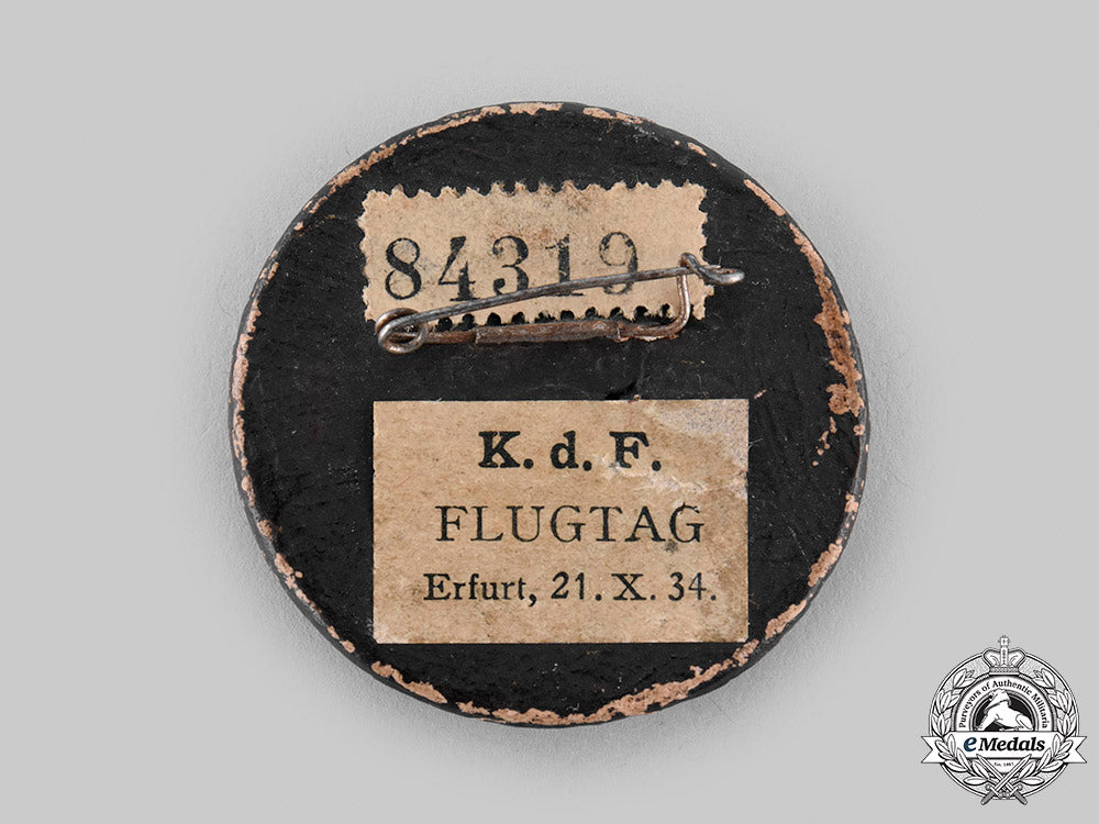 germany,_third_reich._a1934_strength_through_joy_efurt_flight_day_commemorative_badge_m19_23631
