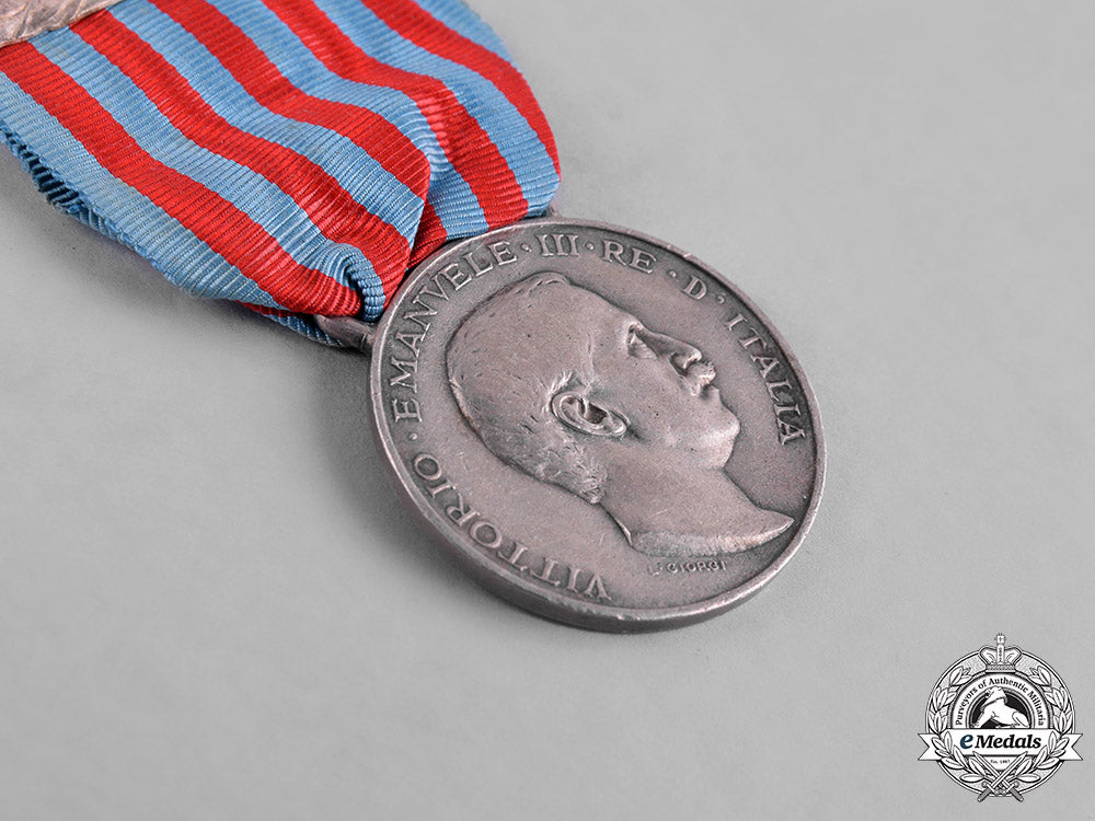 italy,_kingdom._a_medal_for_the_libyan_campaigns_with1918-19_clasp_m19_2461