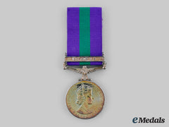 United Kingdom. A General Service Medal 1918-1962, To Gunner J.a. Griffin, Royal Artillery