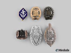 Germany, Third Reich. A Lot Of Lapel Membership Badges