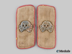 Germany, Heer. A Pair Of Tropical Uniform Panzer Collar Tabs