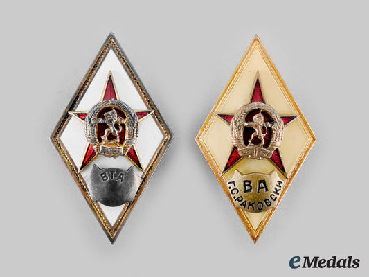 bulgaria,_people’s_republic._a_pair_of_military_academy_graduation_badges_m19_26351