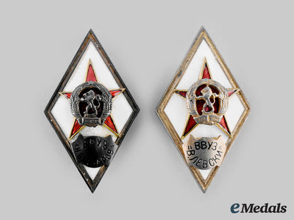 bulgaria,_people’s_republic._a_pair_of_military_academy_graduation_badges_m19_26361