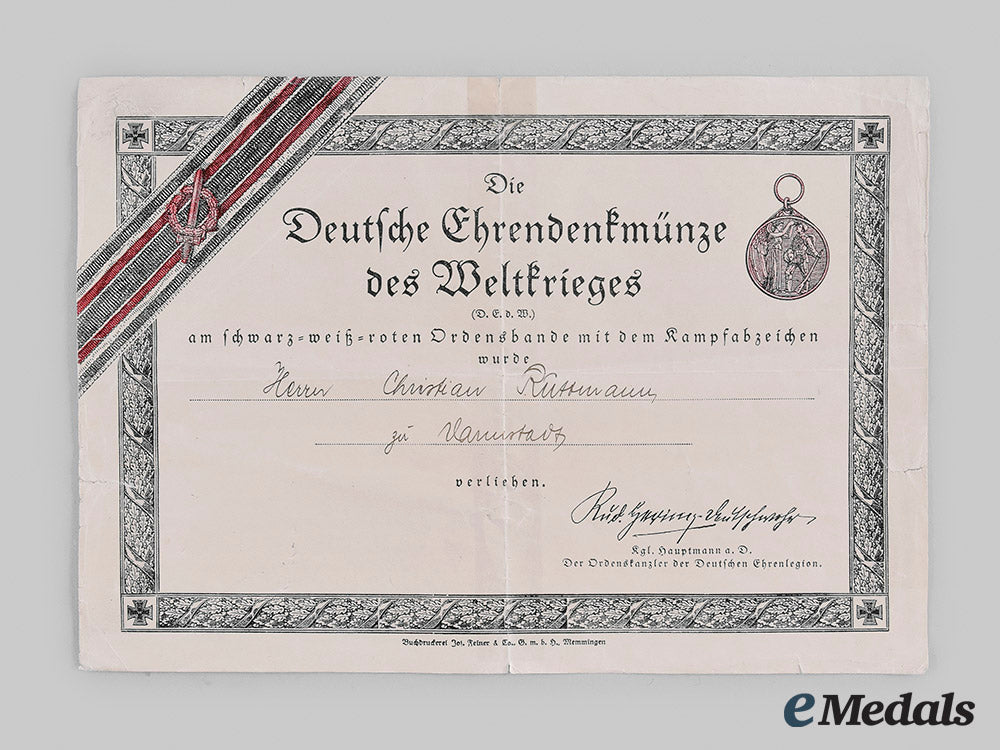 germany,_weimar_republic._a_lot_of_medals,_badges_and_documents_to_christian_ruttmann_m19_26584