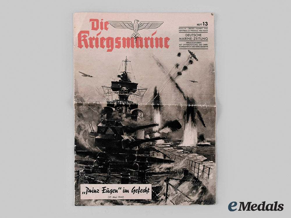 germany,_kriegsmarine._a_lot_of_award_documents_to_wilhelm_westhoff,_prinz_eugen_crew_m19_26657_1