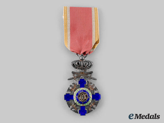 romania,_kingdom._an_order_of_the_star,_knight’s_cross_with_swords,_c.1940_m19_26786