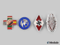 Germany, Third Reich. A Lot Of Membership Pins