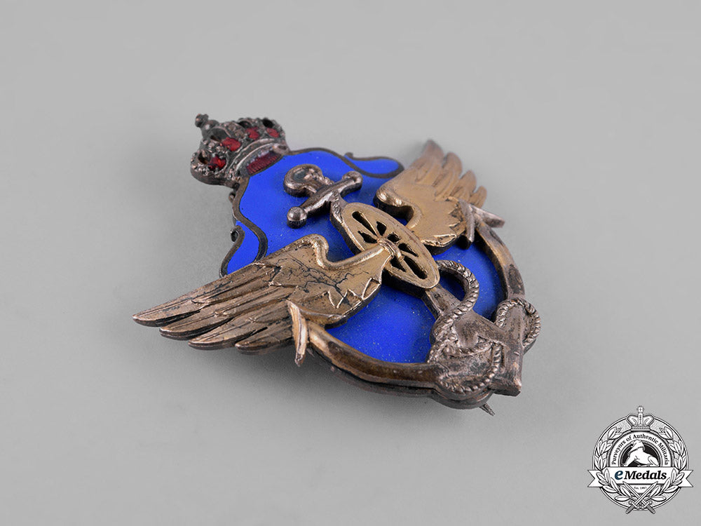 yugoslavia,_kingdom._a_leader's_and_officer's_military_transportation_badge_m1932_m19_2725