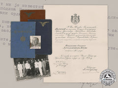 Yugoslavia, Kingdom. The Documents And Correspondence Of Janko Markićević
