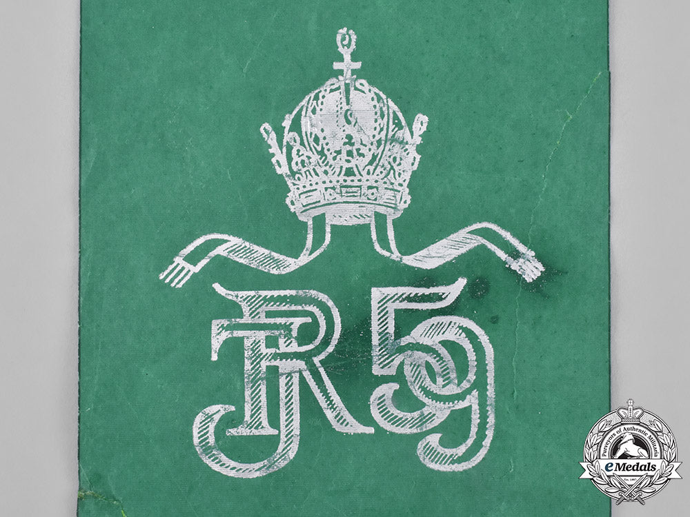 austrian,_republic._a_rainerbund-_gebirgsjäger_salzburg_banner_commemorating_infantry_regiment59_m19_3297_1_1