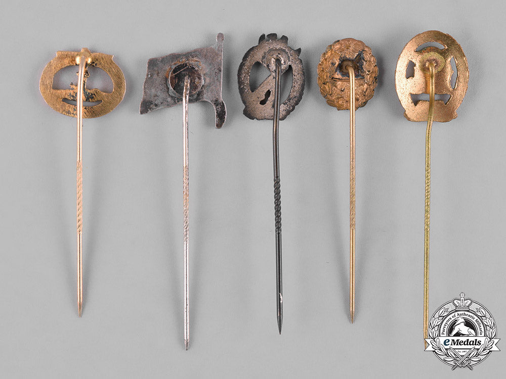 germany,_third_reich._a_lot_of_second_war_period_miniature_stickpins_m19_4110
