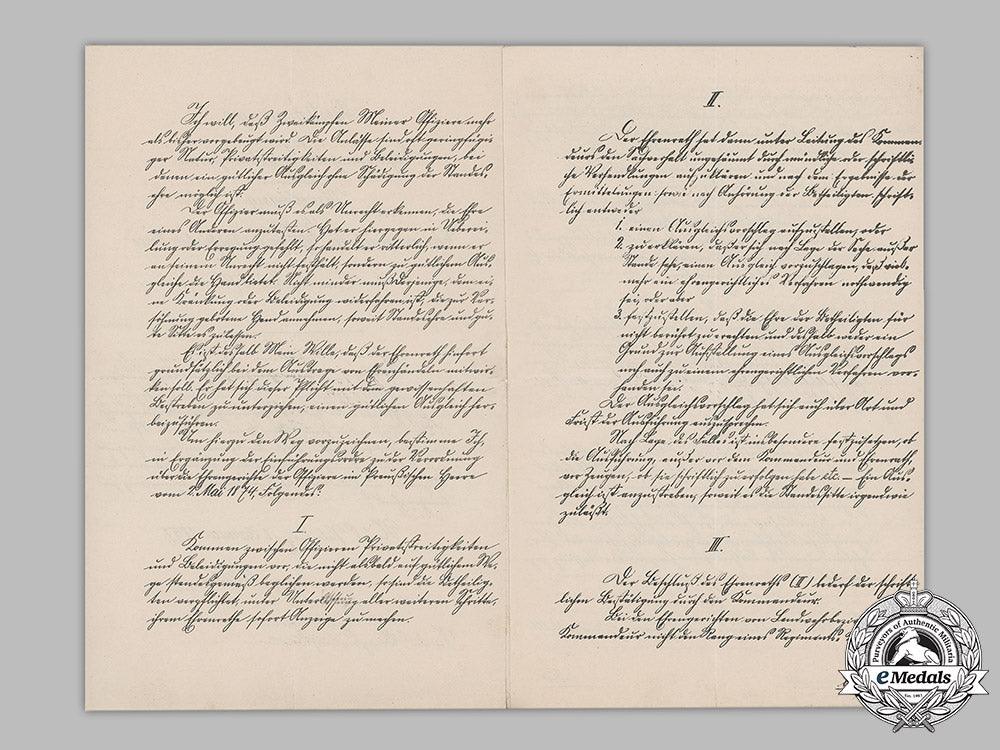 prussia,_imperial._a_compilation_for_conduct_of_courts_of_honour_in_officer_disputes_by_emperor_wilhelm_ii,1897_m19_4310