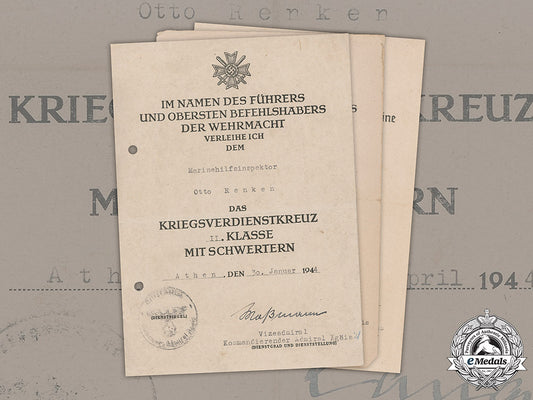 germany,_kriegsmarine._award_documents_issued_to_marinehilfsinspektor,_issued_in_athens_m19_5016_2_1
