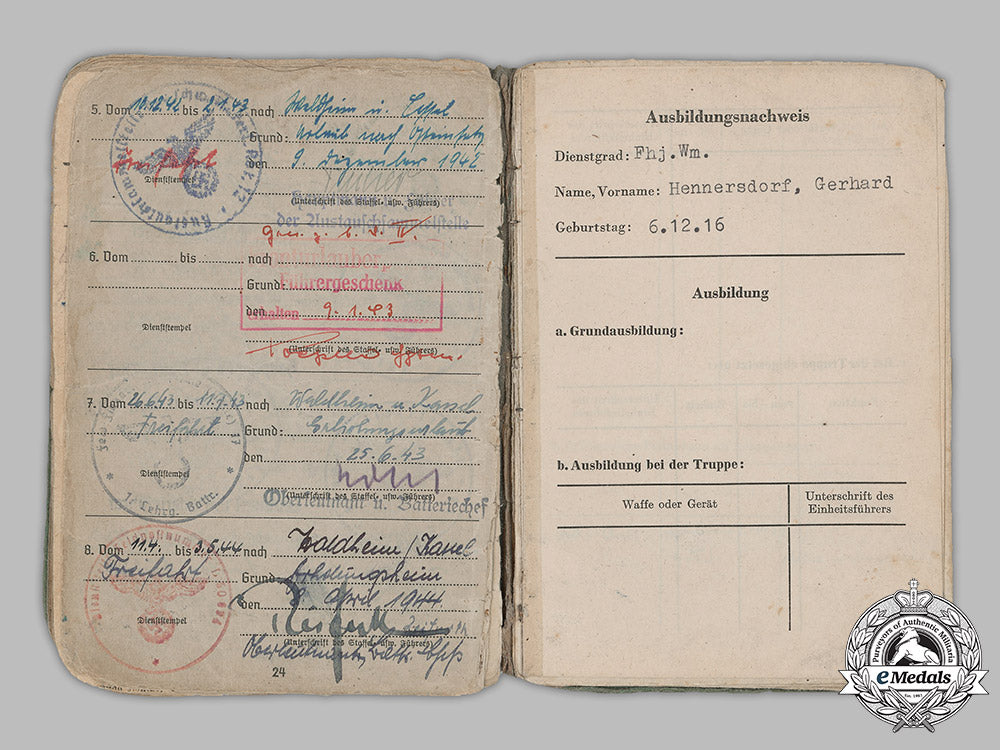 germany,_luftwaffe._a_soldbuch_to_flak_leutnant_gerhard_hennesdorf,1939_m19_5090