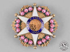Brazil, Independent Empire. An Order Of The Rose In Gold, Officer’s Star, C.1900