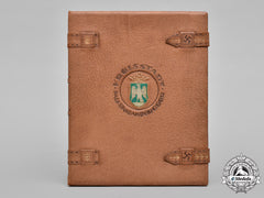 Germany, Third Reich. An Honorary Citizenship Certificate To Reichsstatthalter & Sudetenland Gauleiter Konrad Henlein