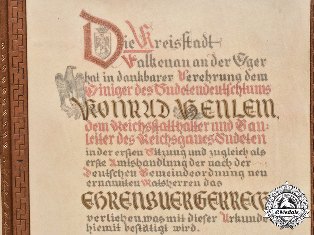 germany,_third_reich._an_honorary_citizenship_certificate_to_reichsstatthalter&_sudetenland_gauleiter_konrad_henlein_m19_7487