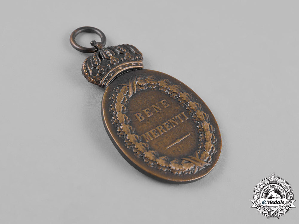 germany,_weimar._a_hohenzollern_bene_merenti_medal,_bronze_grade_m19_7711