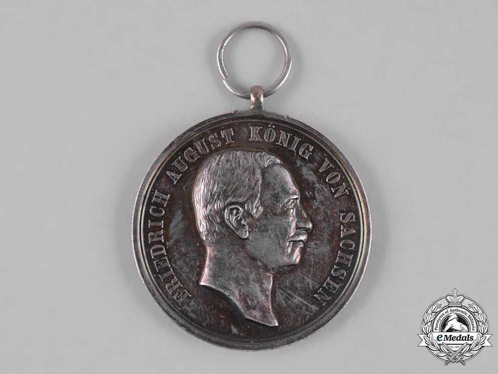 saxony,_kingdom._a_silver_life_saving_medal,_c.1910_m19_7749_1_1