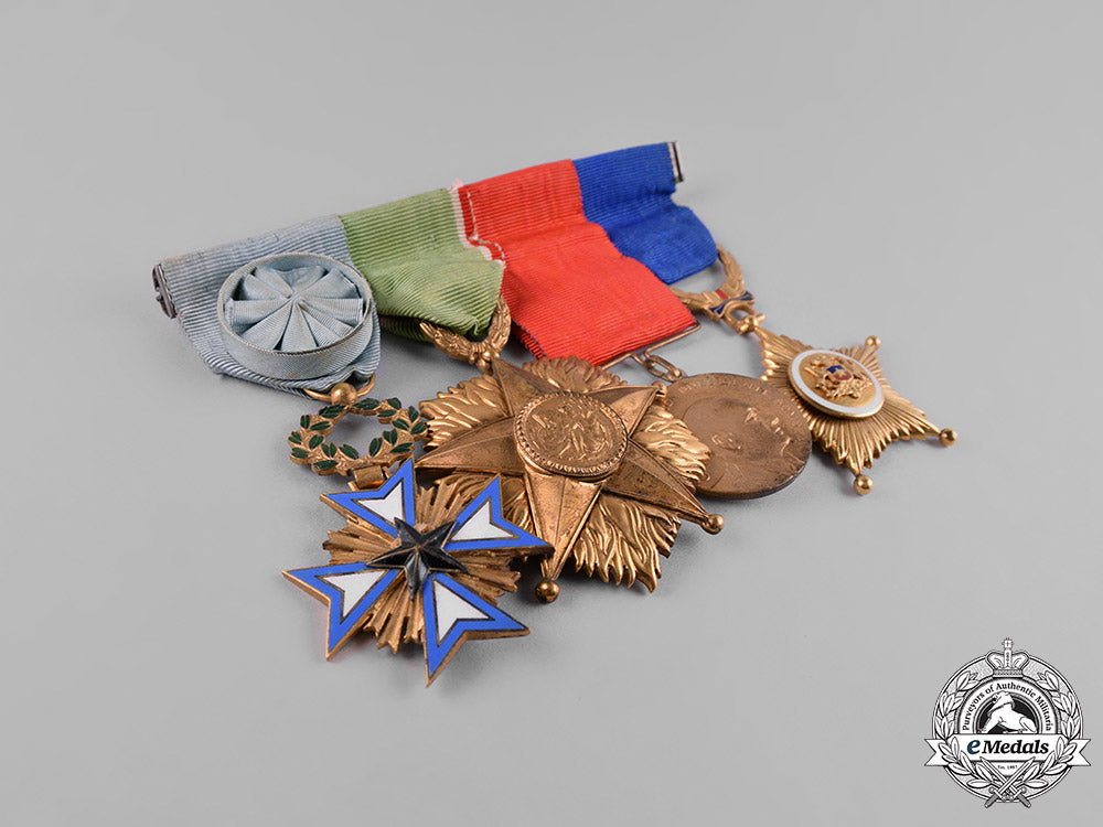 france,_republic._a_french,_italian,_nicaraguan,_and_chilean_medal_bar_m19_8127_1