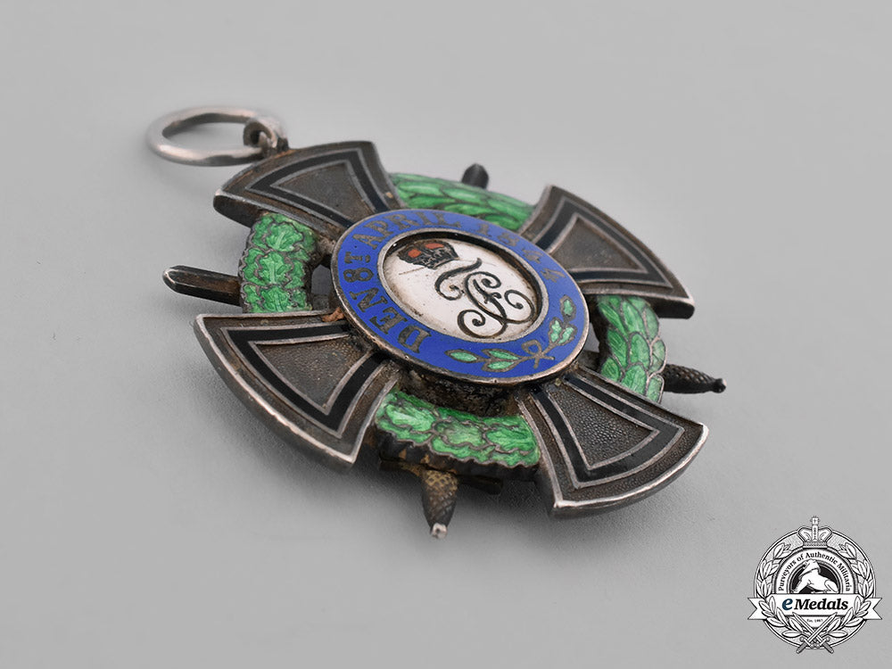 hohenzollern,_state._a_house_order_of_hohenzollern,_iii_class_with_swords,_c.1870_m19_8644