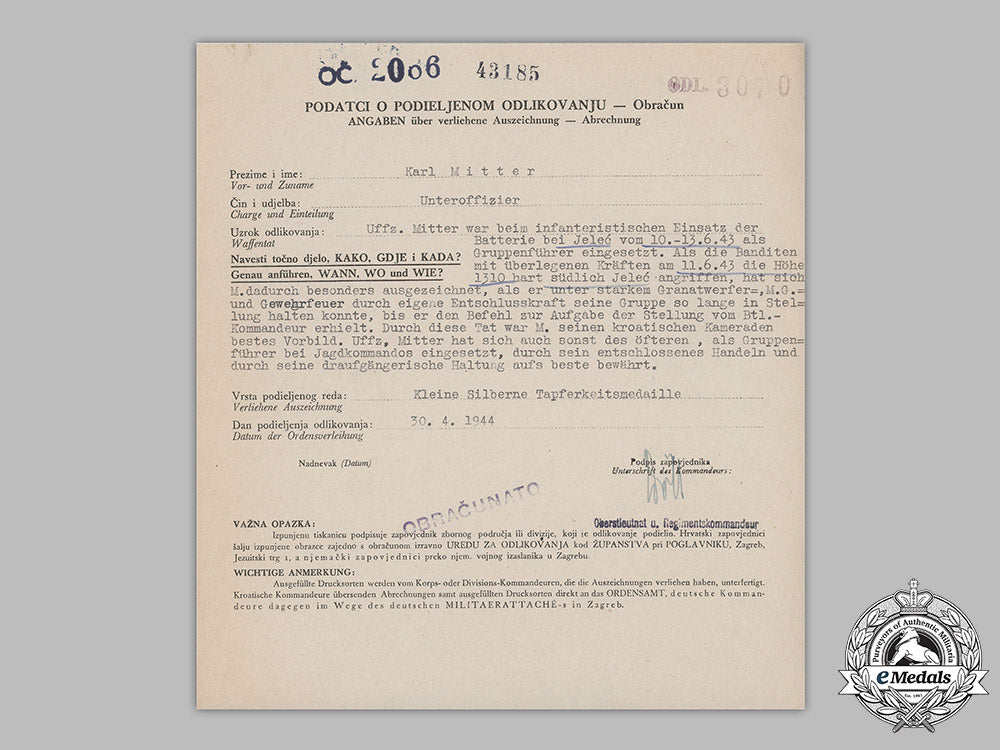 croatia,_independent_state._a_silver_bravery_medal_award_document_to_nco_karl_mitter_m19_8908