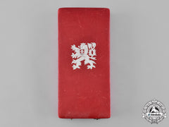 Czechoslovakia, Republic. An Order Of The White Lion, Ii Class Grand Officer With Swords Case
