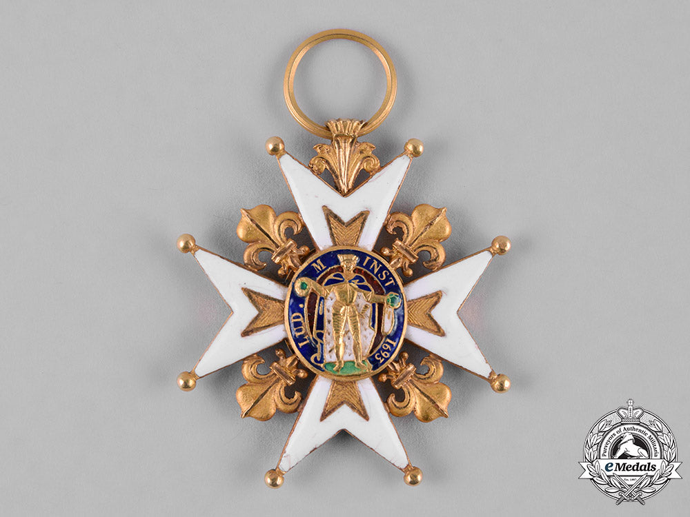 france,_napoleonic_kingdom._an_order_of_st._louis_in_gold,_knight,_c.1810_m19_9575