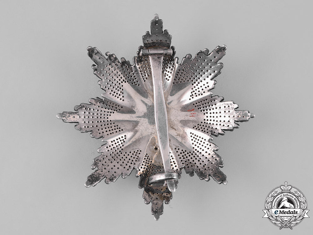 serbia,_kingdom._an_order_of_saint_sava,_ii_class_grand_officer_star,_by_fran_sorlini,_c.1935_m19_9596