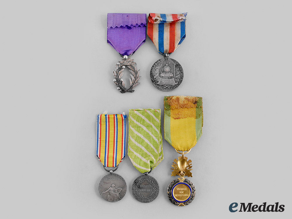 france,_iii&_iv_republic._a_lot_of_five_awards_m20_00179