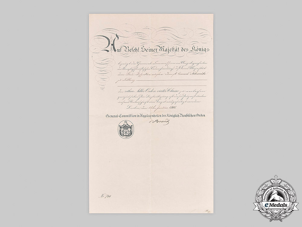 prussia,_kingdom._a_red_eagle_order_iv_class_document,1866_m20_1435_mnc2668_1