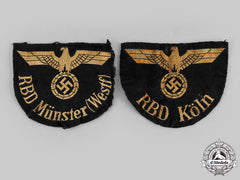 Germany, Third Reich. A Pair Of German National Railway Armbands