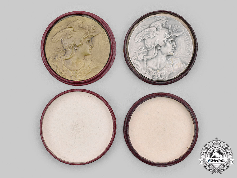 france,_third_and_fifth_republics._a_lot_of_five_awards_m20_2777_mnc6211_1