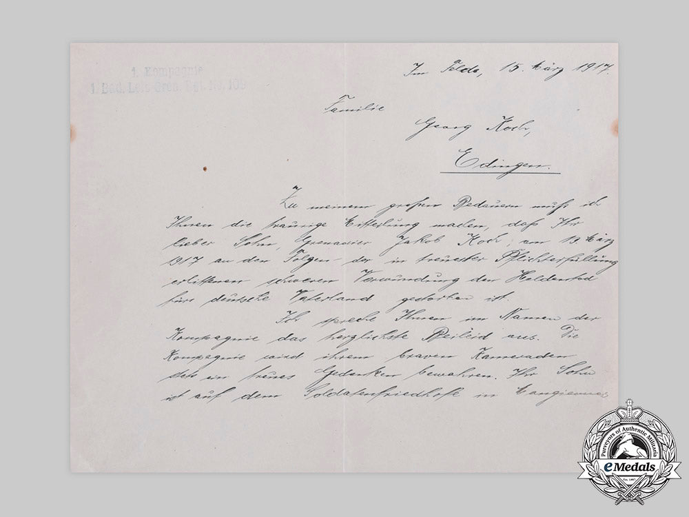 germany,_imperial._a_death_notice_to_family_of_fallen_soldier_in_baden_regiment,1917_m20_284_emd6172_1