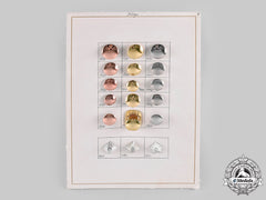 Germany, Police. An Assmann & Söhne Manufacturer’s Quality Test Board