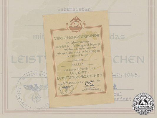 germany,_kriegsmarine._a_rare_award_document_for_a_shipyard_merit_badge_to_werkmeister_kläden_m20_877m19_17412_1