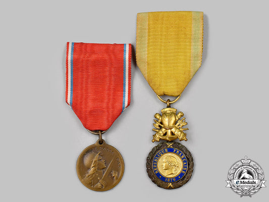 france,_iii_empire._two_first_war_awards_m21_75__mnc0046_1