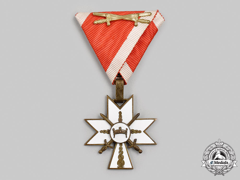 croatia,_independent_state._an_order_of_the_crown_of_king_zvonimir,_iii_class_with_swords,_c.1941_m21_933