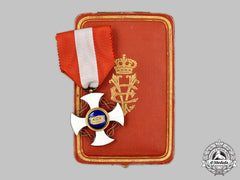 Italy, Kingdom. An Order Of The Crown, Knight With Case