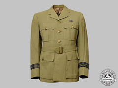 Canada, Commonwealth. A Royal Canadian Air Force Squadron Leader's Summer Dress Tunic