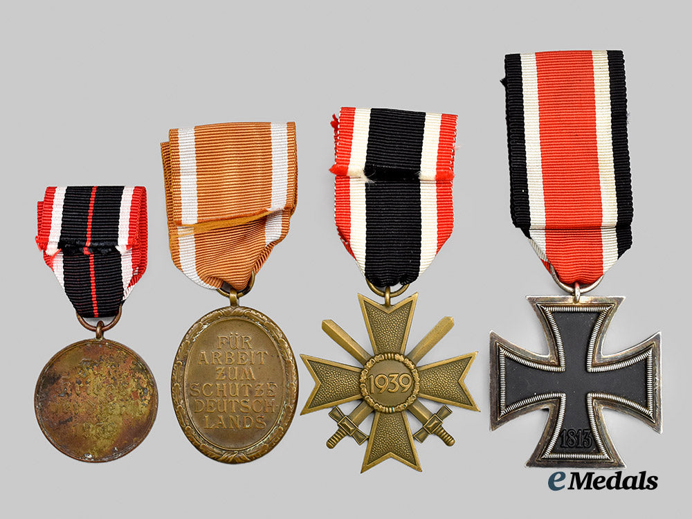 Germany, Wehrmacht. A Mixed Lot of Service Awards