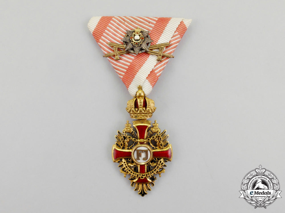austria._an_austrian_order_of_franz_joseph,_knight's_cross_with_grand_cross_with_crossed_swords_clasp,_second_period(1914-1918)_by_karl_böhm_of_vienna_m_681_1